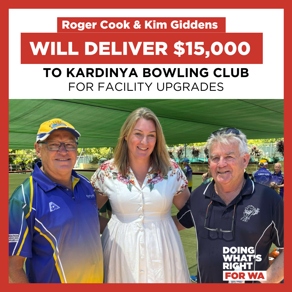 $15,000 to Kardinya Bowling Club for Fencing Upgrades Main Image