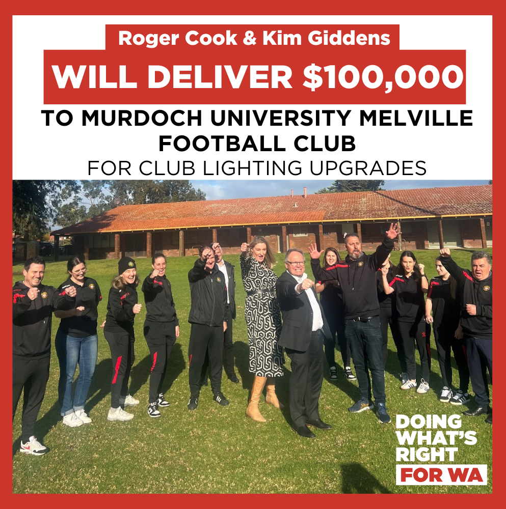 COMMITMENT - $100,000 to MUMFC to Upgrade Lighting Facilities  Main Image