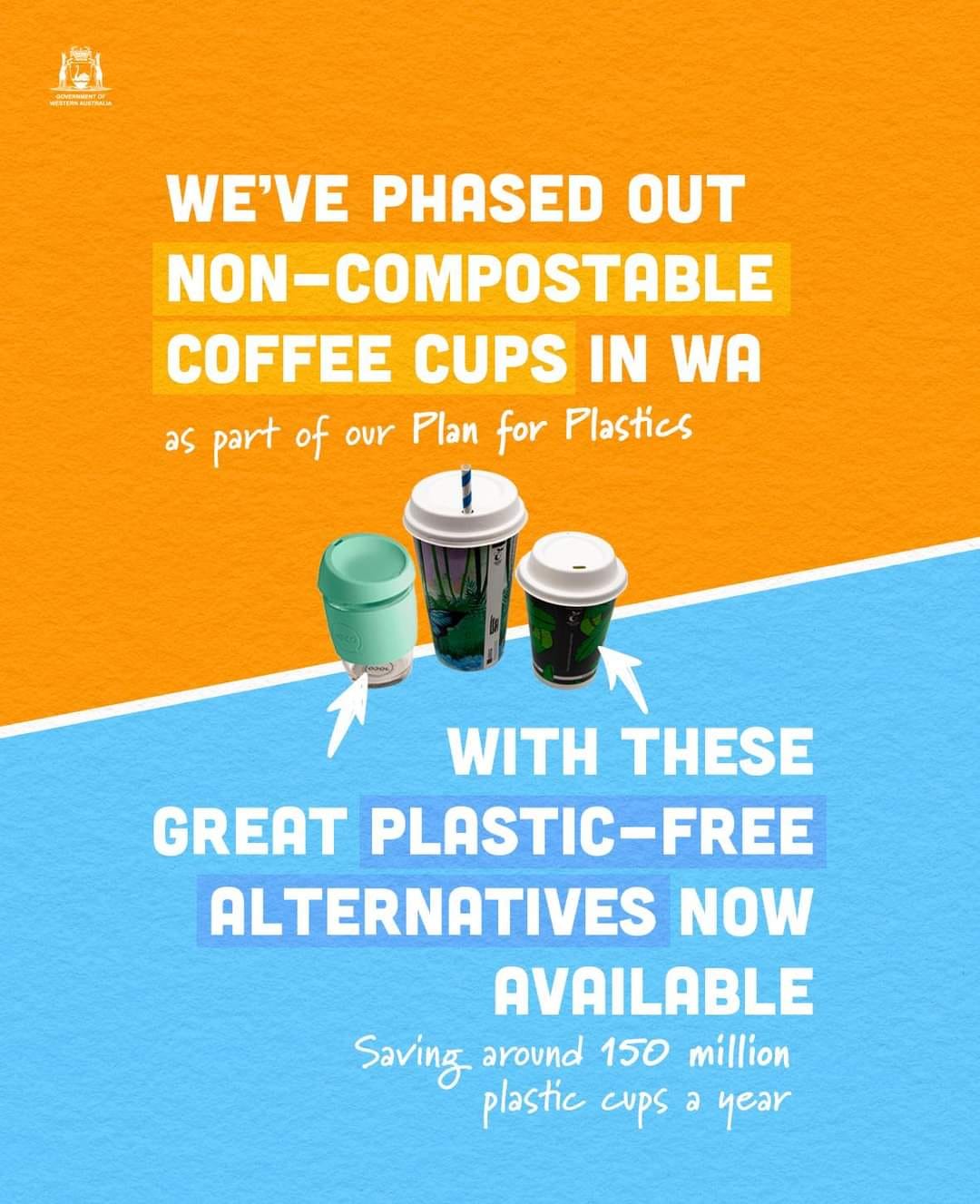 Bye Bye Single-Use Plastic Coffee Cups  Main Image