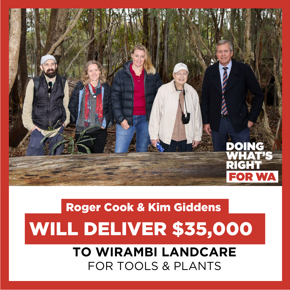 COMMITMENT - $35,000 for Wirambi Landcare  Main Image